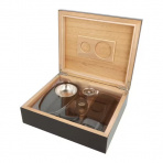 Humidor SET 25D black