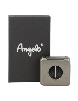 Cigarový orezávač Angelo V-Cut, vyštipávač a ihla