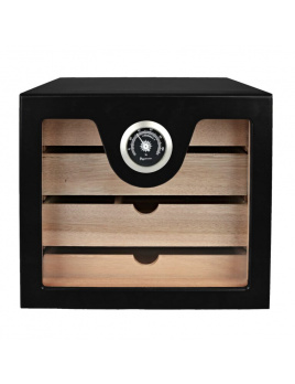 Humidor Cabinett black na 60 cigár