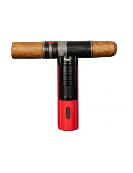 Zapaľovač Formula Crocodile Avanti Triple-Jet Flame red