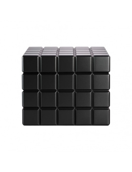 Colibri Heritage Cube Humidor Black - luxusný humidor