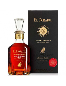 Rum El Dorado 25 ročný 43% 0,7 l