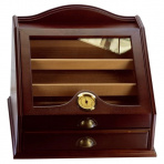 Humidor Lucca di Maggio Deluxe so 4 zásuvkami