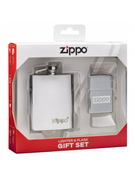 Sada 30062 ploskačka & Zippo zapaľovač