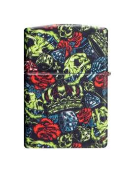 Zapaľovač Zippo 26994 Skull Crown Design