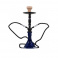Vodná fajka Grande Duo Blue 50 cm - 2 hadice