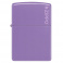 Zapaľovač Zippo 66081 Smoky Lavender Zippo Logo