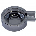 Sklenený popolník na 1 cigaru sivý