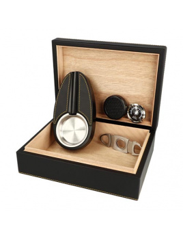 Humidor set čierny 20 D