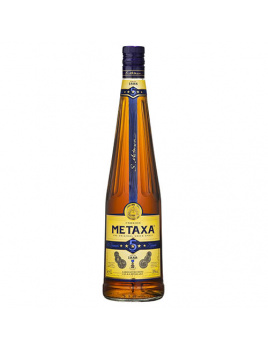 Brandy Metaxa 5* 38 % 1,0 l