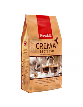 Popradská Crema Espresso zrnková zrnková káva 1 kg