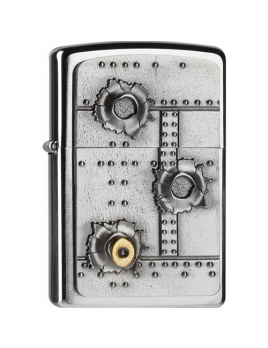 Zapaľovač Zippo 21805 Bullet Holes 3D