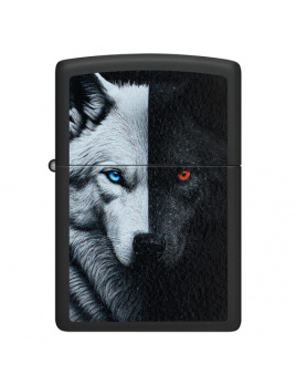 Zapaľovač Zippo 66076 Two Wolves Design
