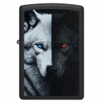 Zapaľovač Zippo 66076 Two Wolves Design